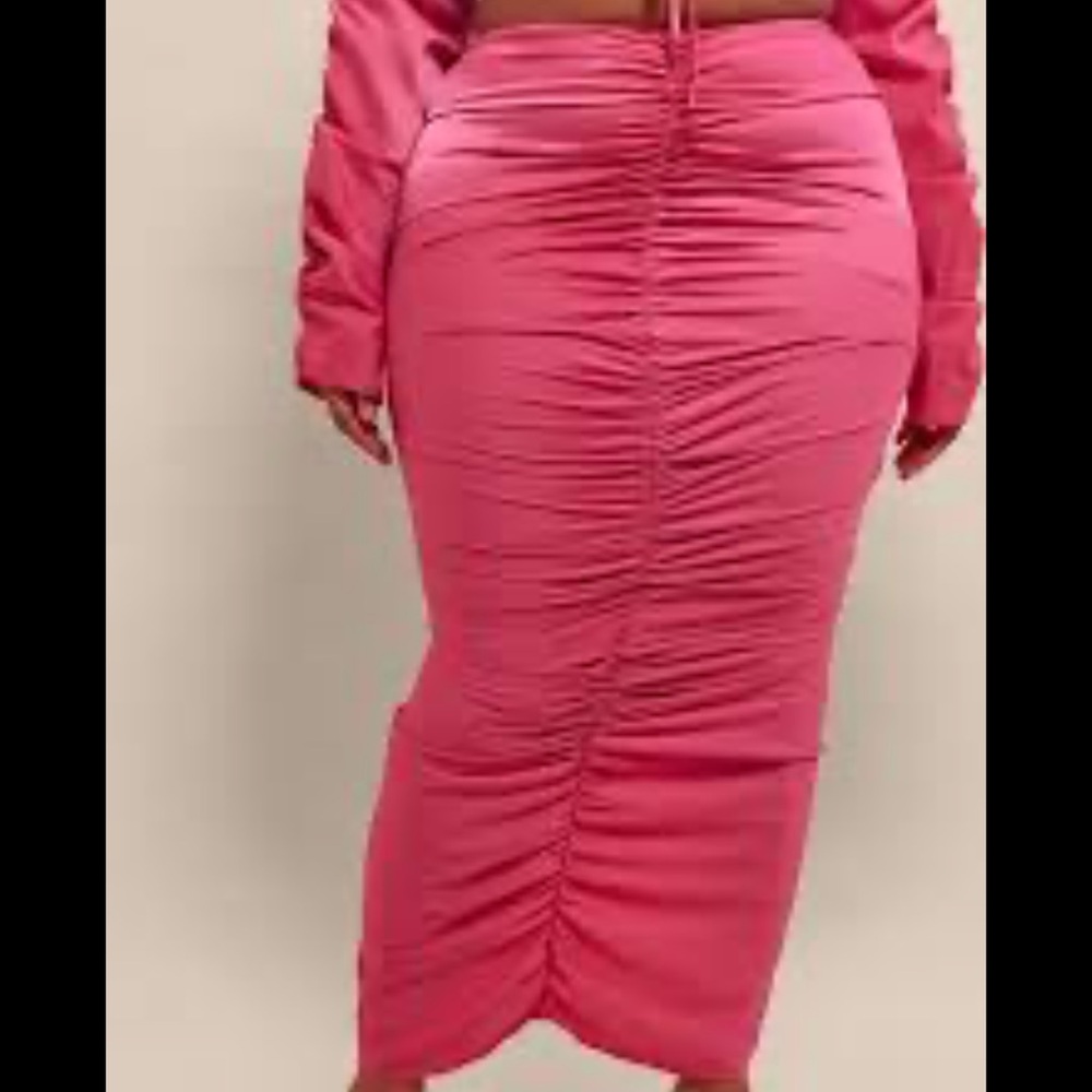 PLT Satin Skirt